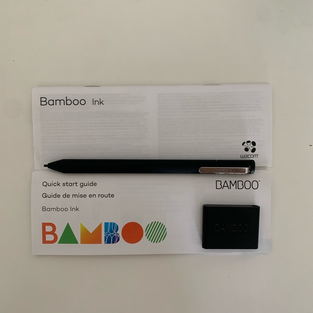Bamboo ink stylus